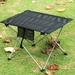 CELNNCOE Ultralight Aluminum Portable Outdoor Folding Table Suitable For Picnics Camping Barbecue Camping Accessories
