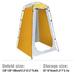 Westtune Portable Privacy Shower Tent Outdoor Waterproof Changing Room Shelter for Camping Hiking Beach Toilet Shower Bathroom ORANGE