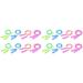 16 Pcs Colorful Plastic Skipping Rope Toy Outdoor Jumping Kids Fitness Equipment Kids Jumping Rope Jump Rope Pupils