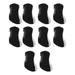 10 PCS Golf Iron Head Covers Golf Club Head Protective Cover Golf Putter Cover Set Black