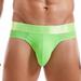 Cuoff Mens Shorts Mens Ultra-wide Belt Sexy Men Underwear Jockstrap Briefs Men G String Thongs Shorts Men Green XL