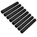 Muka 8 Packs Aluminum Track and Field Relay Batons Sticks Assorted Color Relay Running Race Outdoor Field Tools-Black
