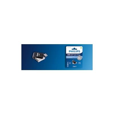 Philips FM32DA148B/00 USB-Stick 32 GB USB Typ-A 2.0 Schwarz