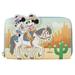 Loungefly Mickey & Minnie Western Zip-Around Wallet