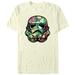 Men's Mad Engine Stormtrooper Beige Star Wars Tropical Graphic T-Shirt