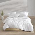 Calvin Klein Washed Percale 3 Piece Duvet Cover Set, Queen