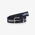 Levi's Navy Blue Woven Web Belt