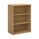 Universal 2 Shelf Storage Bookcase 1090mm High – Oak