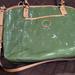 Coach Bags | Coach F20028 Peyton Embossed Patent Leather Purse Tote | Color: Green | Size: Os