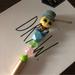 Disney Office | Disney Doorables: Pinocchio: Jiminy Cricket Handmade Beaded Pen | Color: Blue/Green | Size: Os