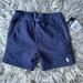 Polo By Ralph Lauren Bottoms | New Polo Ralph Lauren Baby Boy Navy Blue Shorts Infant Size 9 Months | Color: Blue/White | Size: 9mb