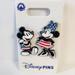 Disney Accessories | 2024 Disney Parks Mickey Minnie Mouse America Usa Pin Set Red White Blue New | Color: Red/White | Size: Os