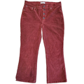 Madewell Pants & Jumpsuits | Madewell Cali Demi-Boot Corduroy Pants Size 32 Rust Style #M0602 Button Fly | Color: Orange/Red | Size: 32
