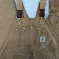 Carhartt Other | Carhartt Insulated Quilt Bib Overalls, Original Tan Color, Men's Size 42 X 34 | Color: Tan | Size: Os