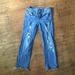 American Eagle Outfitters Jeans | American Eagle Distressed Artist Crop, Size 0 | Color: Blue/White | Size: 0