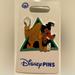 Disney Accessories | Disney Powerline Glitter Pin - New | Color: Gold | Size: Os