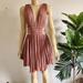 Free People Dresses | Free People Feel The Flava Fit And Flare Mini Dress Size Xs Sunset Pink Color | Color: Pink | Size: Xs