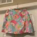 Lilly Pulitzer Skirts | Lilly Pulitzer Skirt Skort Ladies Sz. 12 | Color: Blue/Pink | Size: 12