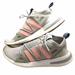 Adidas Shoes | Adidas Arkyn Womens Gray/Peach Knit B37071 Running Sneakers Size 8.5 | Color: Gray/Pink | Size: 8.5