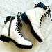 Michael Kors Shoes | Michael Kors Bastian Lace-Up Ankle Boots. | Color: Black/White | Size: 6