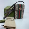 Gucci Bags | Gucci Ophidia Mini Bag Crossbody Bag | Color: Brown/Gray | Size: Os