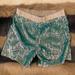 J. Crew Bottoms | J Crew Girls Sequin Shorts - Size 5 | Color: Blue | Size: 5g