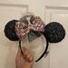 Disney Accessories | Disney France Minnie Ears Headband | Color: Black/Pink | Size: Os