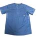 Carhartt Shirts | Carhartt Short Sleeve Blue Scrub Top | Color: Blue | Size: M