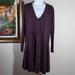 Anthropologie Dresses | Dolan Left Coast Collection For Anthropologie Knit Dress | Color: Purple | Size: M