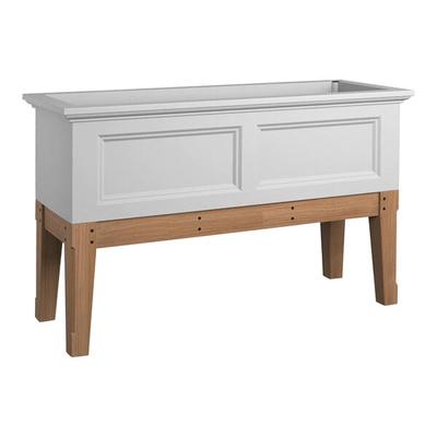 Mayne Fairfield 48" x 18" x 30" White Elevated Garden Bed