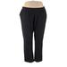 Lands' End Casual Pants - High Rise: Black Bottoms - Women's Size 3X