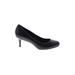 Cole Haan Nike Heels: Black Print Shoes - Women's Size 9 - Round Toe