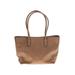 DKNY Shoulder Bag: Pebbled Tan Print Bags