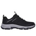 Skechers Women's Relaxed Fit: Trego - Trail Destiny Sneaker | Size 6.5 Wide | Black/Charcoal | Synthetic/Textile