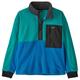 Patagonia - Kid's Microdini 1/2 Zip P/O - Fleecepullover Gr L blau/türkis