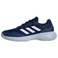 adidas Herren GameCourt 2 Mens Tennis Shoes Nicht-Fußball-Halbschuhe, Dark Blue/FTWR White/Halo Blue, 40 EU