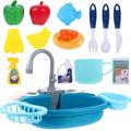 FAVOMOTO 4 Sets Kitchen Water Toy Pretend Play Utensils Dishwasher Play Toys Kid Toy Toys for Kids Childrens Toys Children’s Toys Kitchen Pretend Play Toys Cosplay Sink Abs Parent-child