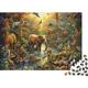 Jigsaw Puzzles for Adults 1000 Jungle Animals Puzzles 1000 Pieces Jigsaw Puzzles for Adults 1000 Piece Puzzle Educational Challenging Games 1000pcs (75x50cm)