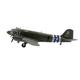 WJXNNON For US C47 DC3 Air Train 1/100 Fighter Model Military Aircraft Replica Aviation Plane Collectible (Color : C47 CU)