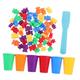 Vaguelly 4 Sets Counting Toy Kids Toys Kids Preschool Toy Kids Early Educational Toy Math Training Toys Balance Math Game Kids Counting Games Teaching Aids Plastic Number Parent-child