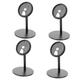 Angoily 4pcs Wireless Charging Stand Car Phone Mount Magnetic Holder Phone Rack Magnetic Phone Mount Wireless Charger Phone Bracket Phone Car Charger Silica Gel Landline Accessories