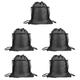 PartyKindom 5pcs Car Helmet Backpack Balls Storage Backpack Drawstring Party Favor Bags Large Capacity Balls Bag Convenient Basketball Bag Sports Bag Fitness Storage Rack Volleyball Polyester