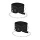 POPETPOP 2pcs Fitness Weight Belt Fitness Dip Belt with Chain Weightlifting Waist Belt Weightlifting Belt Chain for Weight Training Workout Belt Gym Belt Pullup Belt Iron Thicken Equipment