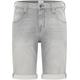 Shorts MUSTANG "Style Chicago Z" Gr. 36, grau (mittelgrau) Herren Hosen Shorts