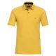 Poloshirt CASAMODA "CASAMODA Polo-Shirt uni" Gr. 4XL, gelb Herren Shirts Poloshirts