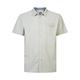 Kurzarmhemd PETROL INDUSTRIES "Men Shirt Short Sleeve AOP" Gr. 5XL, N-Gr, grün (sage green) Herren Hemden Kurzarm