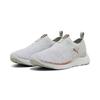 Slip-On Sneaker PUMA "SOFTRIDE REMI SLIP-ON KNIT WN'S", Gr. 39, rosa (ash gray, puma weiß, rose gold), Textil, sportlich, Schuhe