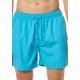 Badeshorts BRUNO BANANI "Boxer Wave Line 2.0 Swim" Gr. M, N-Gr, blau (türkis) Herren Badehosen Bekleidung