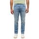 Straight-Jeans MUSTANG "Washington Straight" Gr. 32, Länge 34, blau (medium washed 313) Herren Jeans Straight Fit