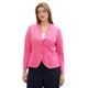 Jerseyblazer TOM TAILOR PLUS Gr. 48, pink (carmine pink) Damen Blazer